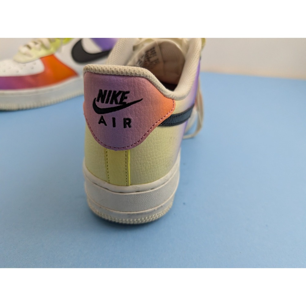 Nike Air Force 1 Low Shoes Womens Size 11 Multicolor Gradient Leather FD0801-100 - Picture 8 of 16